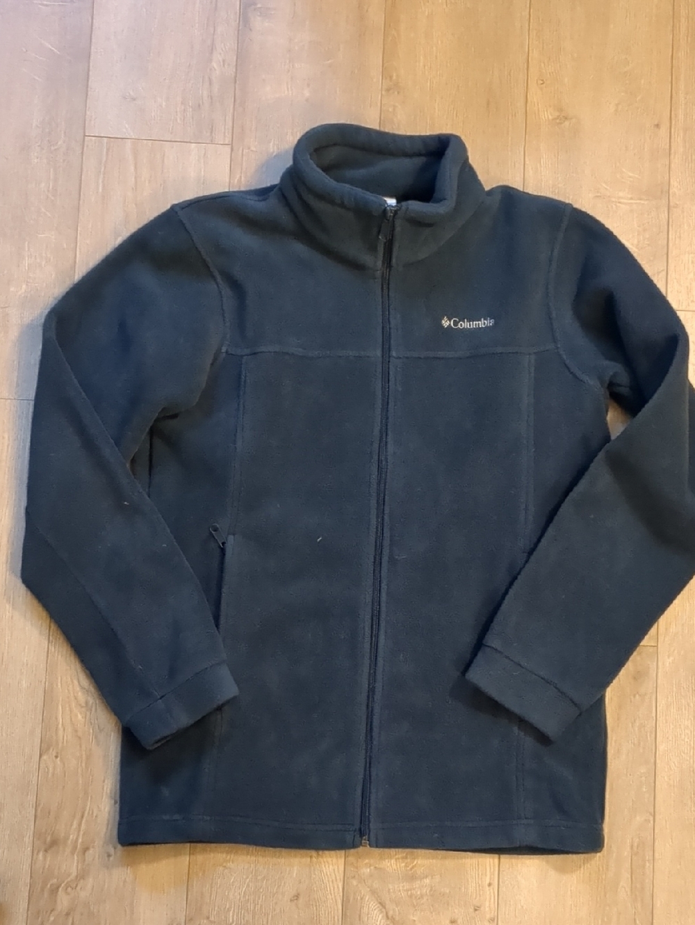 BOYS COLUMBIA FULL ZIP FLEECE (NAVY) SIZE XL